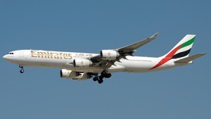 Photo of A6-ERG - Airbus A340-541 operated by Emirates