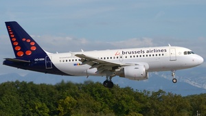 Photo of OO-SSN - Airbus A319-112 operated by Brussels Airlines