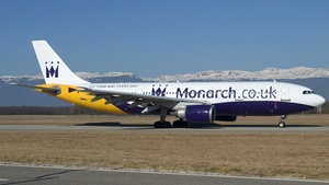 Photo of G-MONS - Airbus A300B4-605R operated by Monarch Airlines