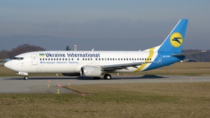 Photo of UR-GAX - Boeing 737-4Y0 operated by Ukraine International Airlines