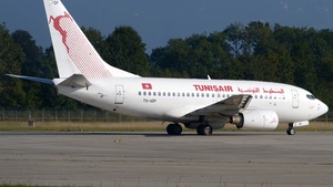 Photo of TS-IOP - Boeing 737-6H3 operated by Tunisair