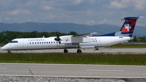 Photo of HB-JQA - Bombardier DHC-8-402 Dash 8 Q400 operated by Darwin Airline