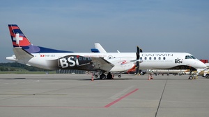 Photo of HB-IZZ - Saab 2000 operated by Darwin Airline