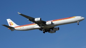 Photo of EC-INO - Airbus A340-642 operated by Iberia