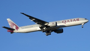 Photo of A7-BAE - Boeing 777-3DZ(ER) operated by Qatar Airways