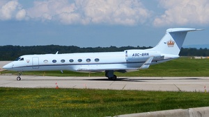 Photo of A9C-BRN - Gulfstream GV-SP (G550) operated by Bahrain Royal Flight