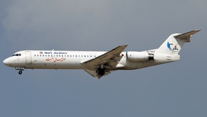 Photo of EP-AWZ - Fokker 100 operated by Iranian Naft Airlines