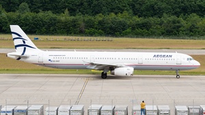 Photo of SX-DVZ - Airbus A321-231 operated by Aegean Airlines