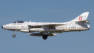 Photo of J-4015 - Hawker Hunter Mk.58 operated by Swiss Air Force