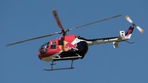 Photo of D-HTDM - MBB Bo 105CB operated by The Flying Bulls