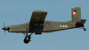 Photo of V-634 - Pilatus PC-6/B2-H2M Turbo Porter operated by Swiss Air Force