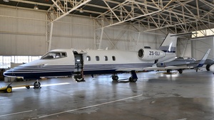 Photo of ZS-ELI - Bombardier Learjet 55 operated by Halo Aviation