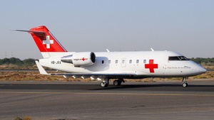 Photo of HB-JRA - Bombardier Challenger 604 operated by Rega Swiss Air-Rescue