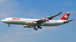 Photo of HB-JMK - Airbus A340-313 operated by Swiss International Air Lines