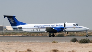 Photo of A6-FCD - Beechcraft 1900C-1 operated by Falcon Express Cargo Airlines