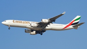 Photo of A6-ERD - Airbus A340-541 operated by Emirates
