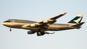 Photo of B-HKS - Boeing 747-412(BCF) operated by Cathay Pacific Cargo