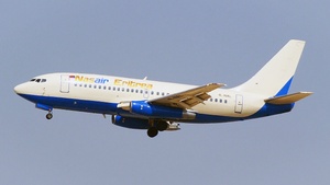 Photo of 4L-NAL - Boeing 737-2Q8(Adv) operated by Nasair Eritrea