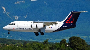 Photo of OO-DJX - British Aerospace Avro RJ85 operated by Brussels Airlines