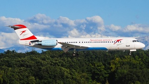 Photo of OE-LVJ - Fokker 100 operated by Austrian Arrows (opb Tyrolean Airways)