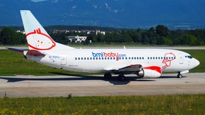 Photo of G-TOYJ - Boeing 737-36M operated by bmibaby