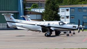 Photo of HB-FWU - Pilatus PC-12 PRO operated by Pilatus Business Aircraft