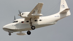 Photo of VH-PPE - Grumman G-73AT Turbo Mallard operated by Paspaley Aviation