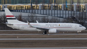 Photo of YI-ASF - Boeing 737-81Z operated by Government of Iraq