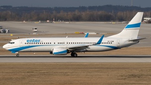 Photo of SP-ENM - Boeing 737-8CX operated by Enter Air