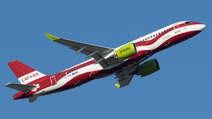 Photo of YL-CSL - Airbus A220-300 operated by airBaltic
