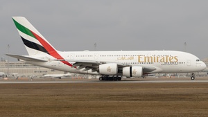 Photo of A6-EOB - Airbus A380-861 operated by Emirates