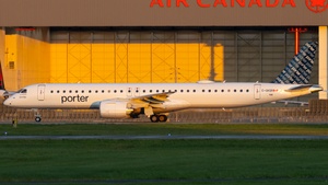 Photo of C-GKQR - Embraer ERJ-195-E2 operated by Porter Airlines