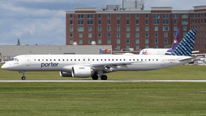 Photo of C-GZQG - Embraer ERJ-195-E2 operated by Porter Airlines