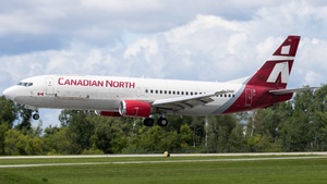 Photo of C-FFNE - Boeing 737-406(C) operated by Canadian North