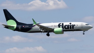 Photo of C-FLKJ - Boeing 737 MAX 8 operated by Flair Airlines
