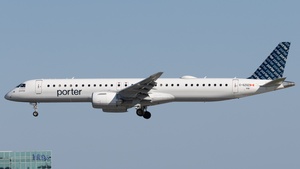Photo of C-GZQZ - Embraer ERJ-195-E2 operated by Porter Airlines