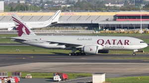 Photo of A7-BFR - Boeing 777-F operated by Qatar Airways Cargo