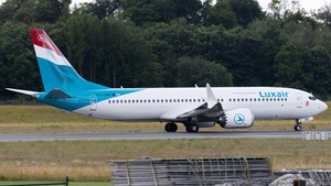 Photo of LX-LBK - Boeing 737 MAX 8 operated by Luxair