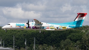 Photo of LX-LQA - Bombardier DHC-8-402 Dash 8 Q400 operated by Luxair