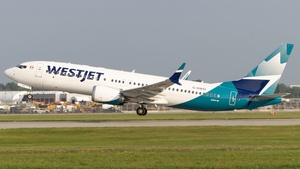 Photo of C-GWSI - Boeing 737 MAX 8 operated by WestJet Airlines