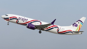 Photo of HI1101 - Boeing 737 MAX 8 operated by Arajet