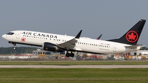 Photo of C-GMEX - Boeing 737 MAX 8 operated by Air Canada