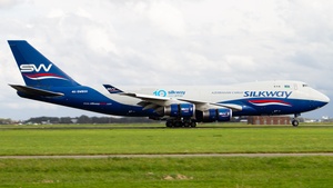 Photo of 4K-SW800 - Boeing 747-4R7F operated by Silk Way West Airlines