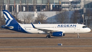 Photo of SX-DNC - Airbus A320-232 operated by Aegean Airlines