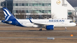 Photo of SX-NEI - Airbus A320-271N operated by Aegean Airlines