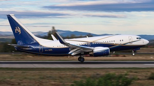 Photo of P4-999 - Boeing 737-7BC(BBJ) operated by Bestfly Aruba