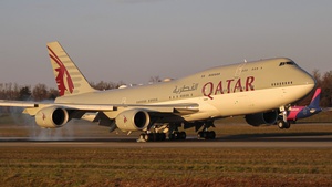 Photo of A7-HHF - Boeing 747-8Z5(BBJ) operated by Qatar Amiri Flight