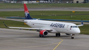 Photo of YU-ATB - Embraer ERJ-195LR operated by Air Serbia