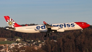 Photo of HB-JME - Airbus A340-313 operated by Edelweiss Air
