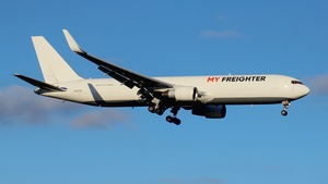 Photo of UK67018 - Boeing 767-333(ER)(BCF) operated by My Freighter